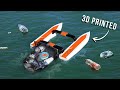 3d printing a rc boat to cleanup the oceans
