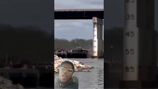 Shocking Barge hits Bridge in Oklahoma!! #news #viral #funny