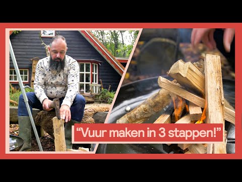 Video: Hoe Kook Je Boven Een Vuur?