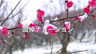 葬儀司会 追悼ナレーション - YouTube