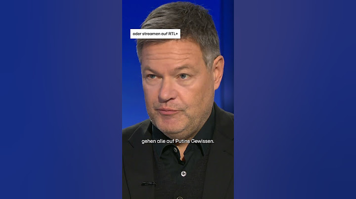 Grünen-Kanzlerkandidat Robert Habeck im Interview | RTL Nachtjournal