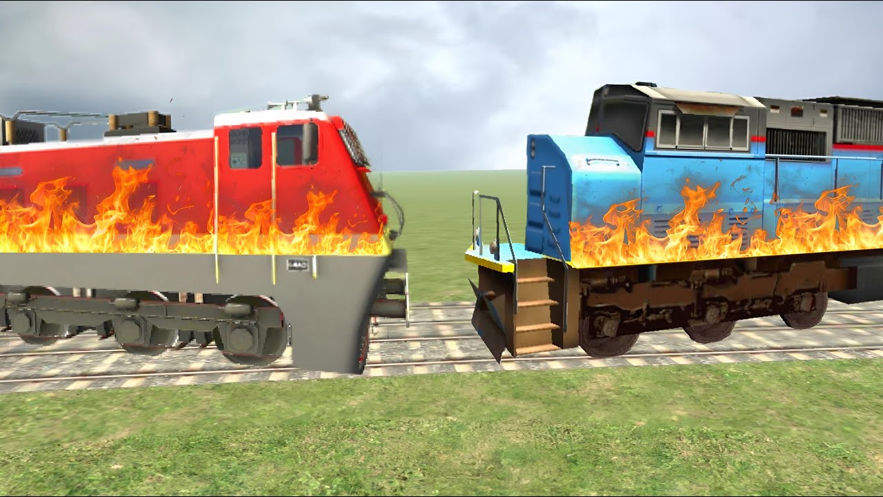 Stopping Train in Indian Bikes Driving 3D !!