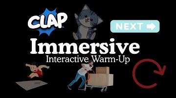 Ready, Turn, Jump, Push, CLAP! ⚡️ The Ultimate Reflex Challenge Immersive Interactive Warm-Up
