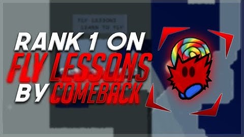 Teeworlds - Fly Lessons Rank 1 in 01:32 by Comebäck