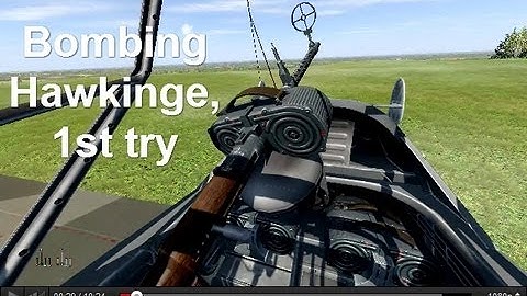 Bombing Hawkinge, 1st try - - - - By Søren Dalsgaard