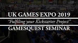 UKGE Seminar   Best Advice for Crowd Funding Logistics