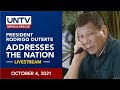 President Rodrigo Duterte Addresses the Nation | October 4, 2021