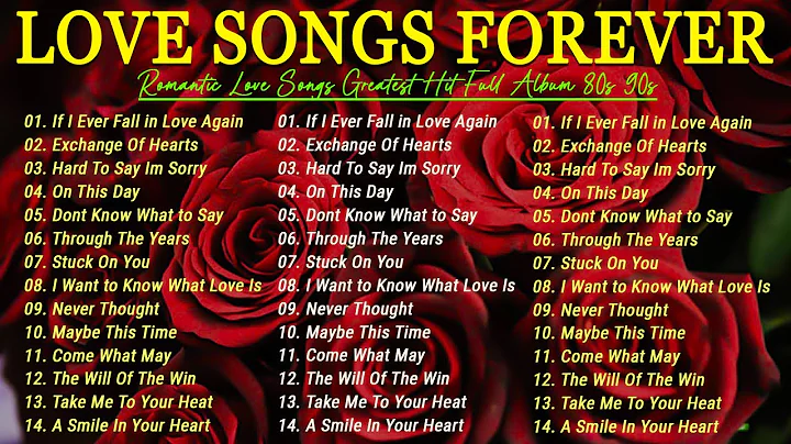 Love Songs 80s 90s ♥ Oldies But Goodies ♥