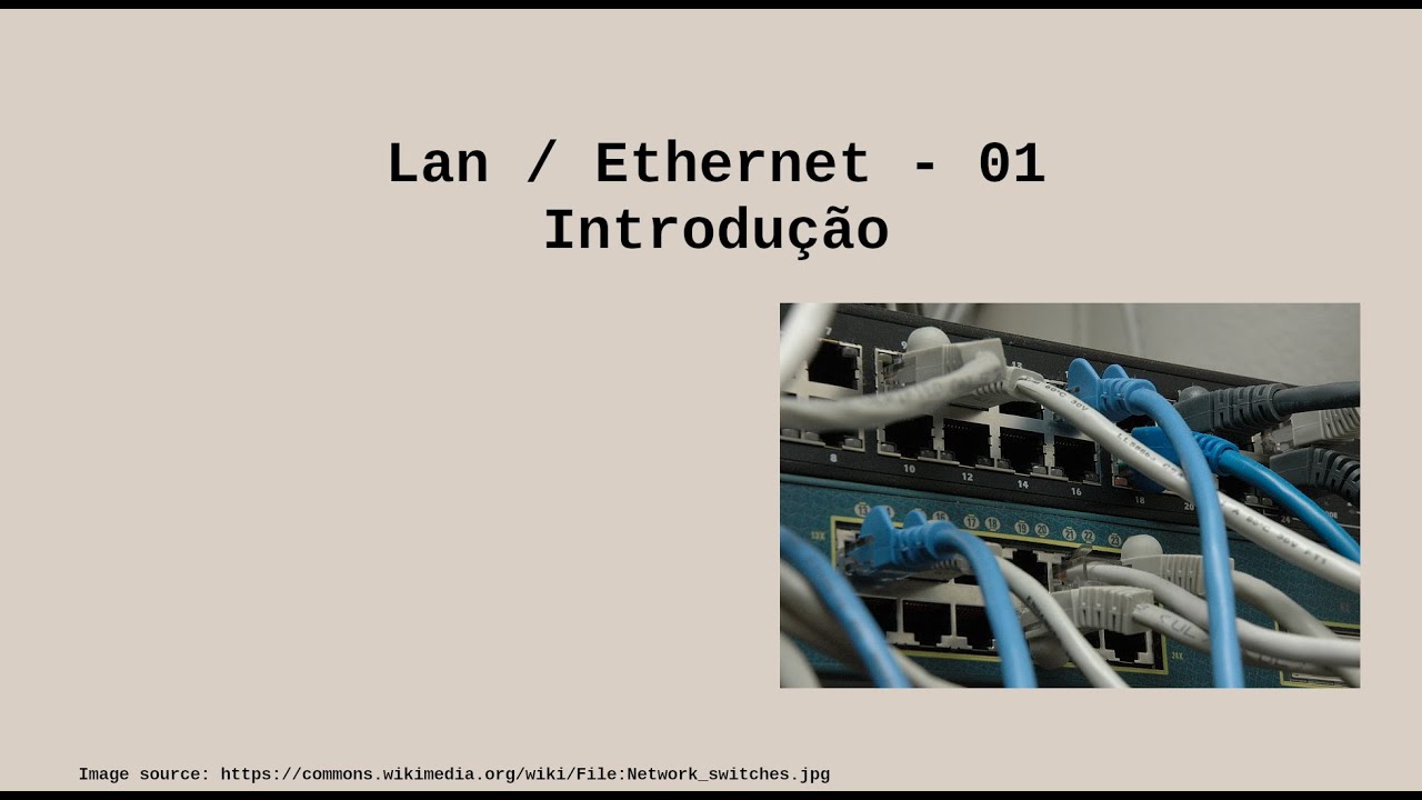 LAN - 01 - Ethernet / IP - YouTube