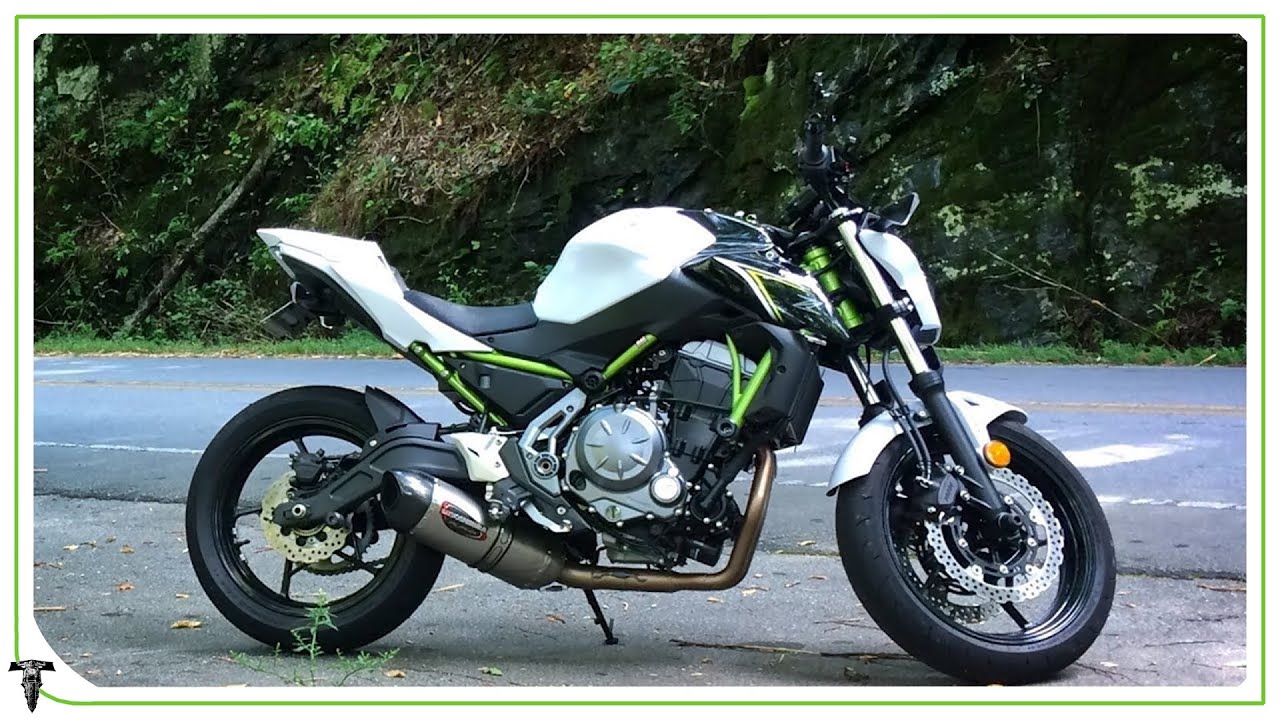 kawasaki z 650 slip on exhaust