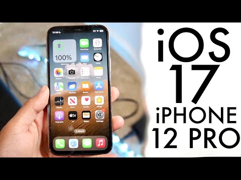 iOS 17 OFFICIAL On iPhone 12 Pro! (Review)