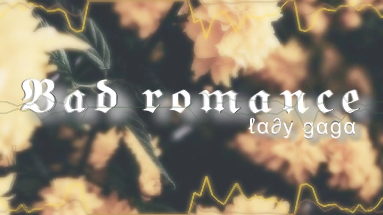 Edit audio Bad romance lady gaga added beats and presplit! ) YouTube