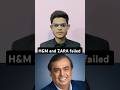 H&amp;M and ZARA failed 😰 | Azorte with Mukesh Ambani #shorts #azorte #h&amp;m #zara #brand #mdtalibtalks