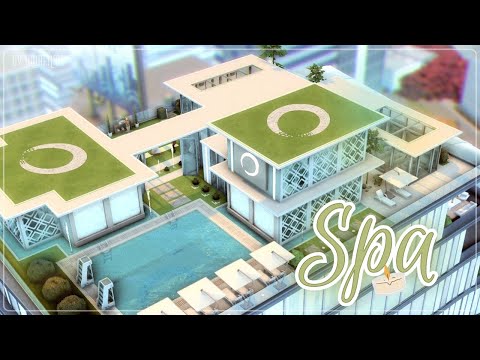 SPA🌷🛀│Строительство│SpeedBuild│NO CC [The Sims 4 SPA DAY]