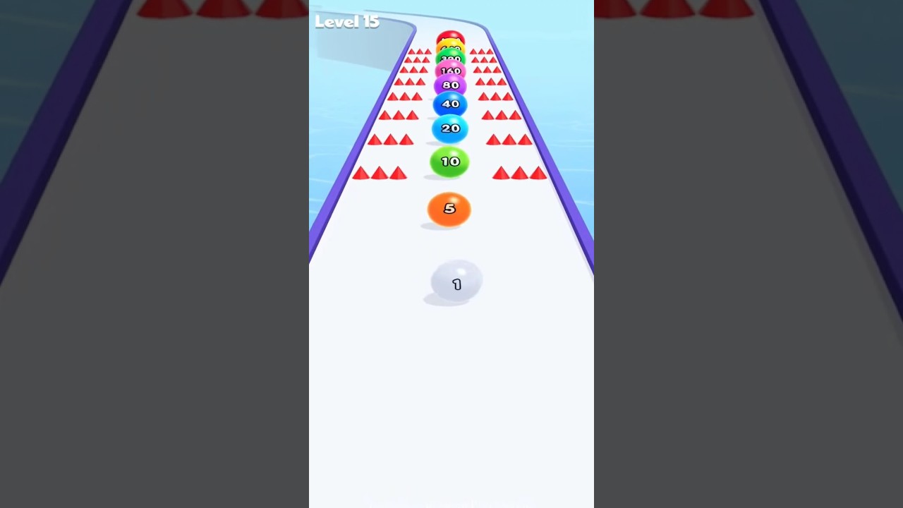 Ball Master 2048 Ball Run 3D (android) level 15