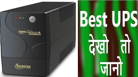 microtek tuff power pro+ 650va UPS Unboxing l Hindi l The Deek Wold