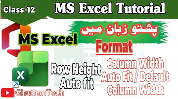 Master Excel Row Height & Column Width | AutoFit, Default Width & Pro Tips | Complete Tutorial