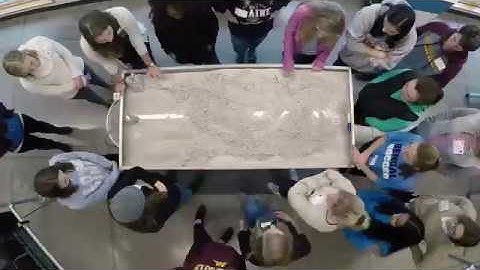 Stream Table Demonstration and Time Lapse (short version, with text)