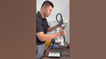 Collaborative welding robot.#welding #robot #industrial #stamping #machine #pallet