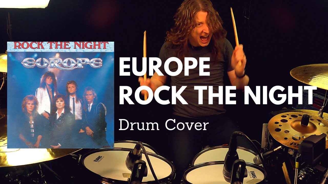 Europe - Rock The Night (Drum Cover/Remix by Kev Hickman)