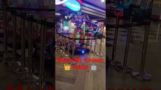 in this video meet the Mr crown mall robot in #lucknow ? this is the #crismas #shorts #viralshorts