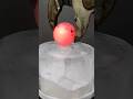 1000 degree metal ball Vs ice 🍦🍨 #share #experiment #asmr #shorts