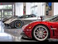 LaFerrari, Bugatti, Pagani, McLaren - World's Largest & Most Expensive Hypercar Supercar Showroom