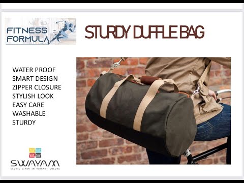 Gym Duffle Bag | Pack n Carry | Swayam