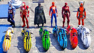 Superhéroe en Moto Desafío de Motos en Rampas, No es Lo que Parece motos animados screenshot 3