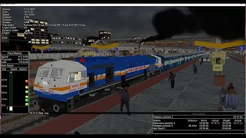 MSTS IR Ahmedabad Agra Express Via Openrail (Part2)