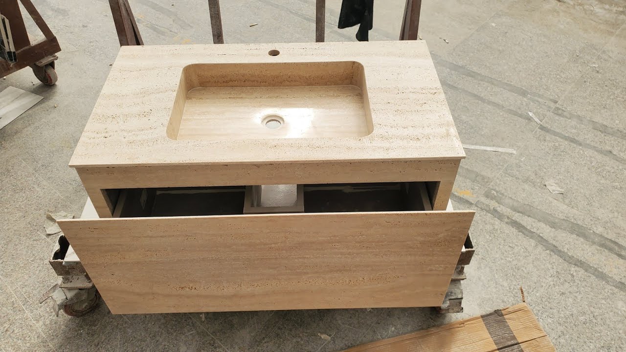 MOREONYX Original Manufacture show you how to Produce Stone Marble Travertine Bathroom Vanity Sinks