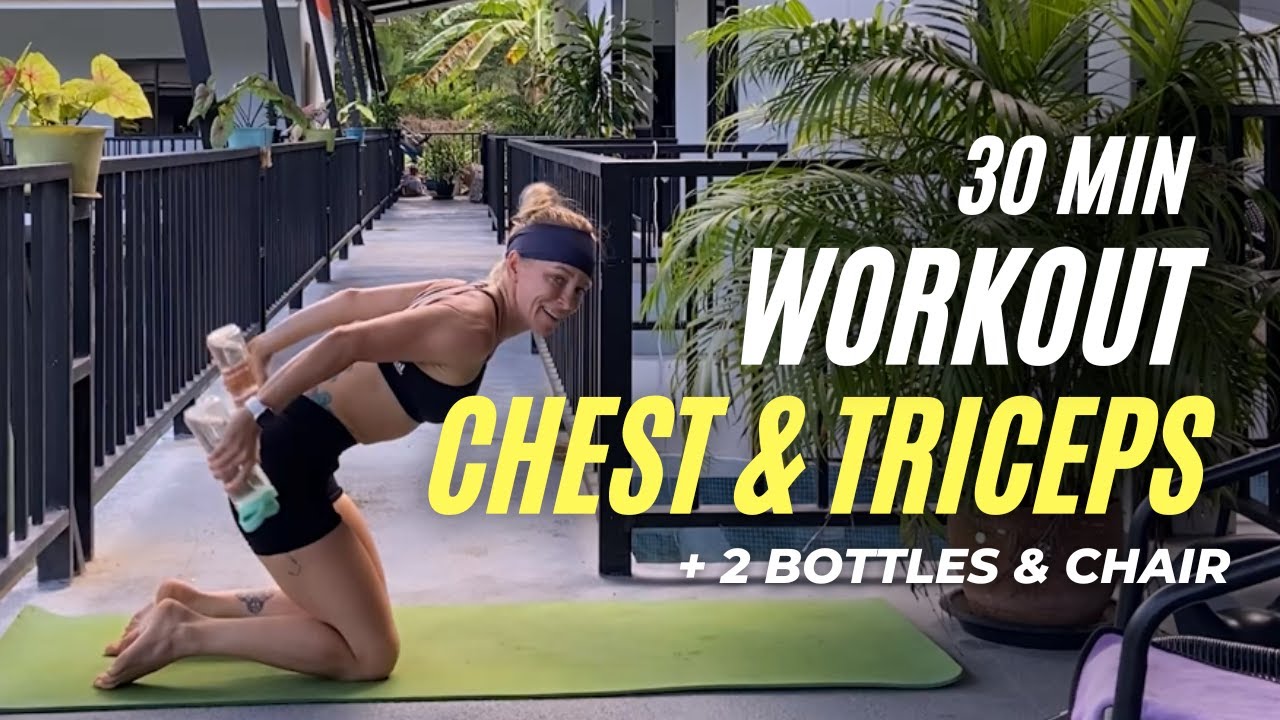 30 MIN - Chest and Triceps workout at home | strength upper body ...
