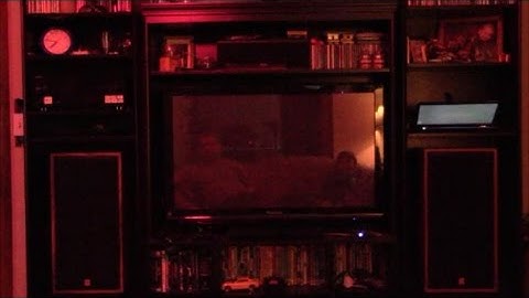 Demonstration of the Amazon Echo and Harmony "Red Icon" skill