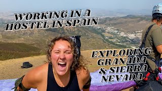 WORKING IN A HOSTEL & EXPLORING GRANADA, SPAIN