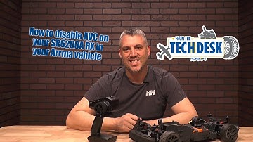 How to disable AVC on your SR6200A RX in your Arrma vehicle