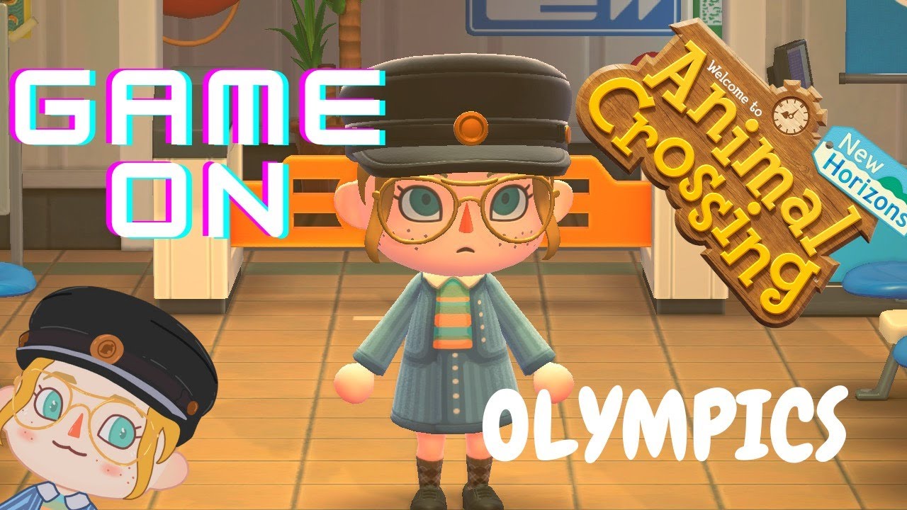 OLYMPIC STREAM! IN animal crossing new horizons!!!! YouTube