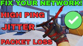 CS2 Fix High Ping, Packet Loss & Jitter Part 2