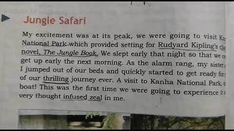 DAV nahan, class 4. English reader, unit 2 (c) , unit 3( A), Revision