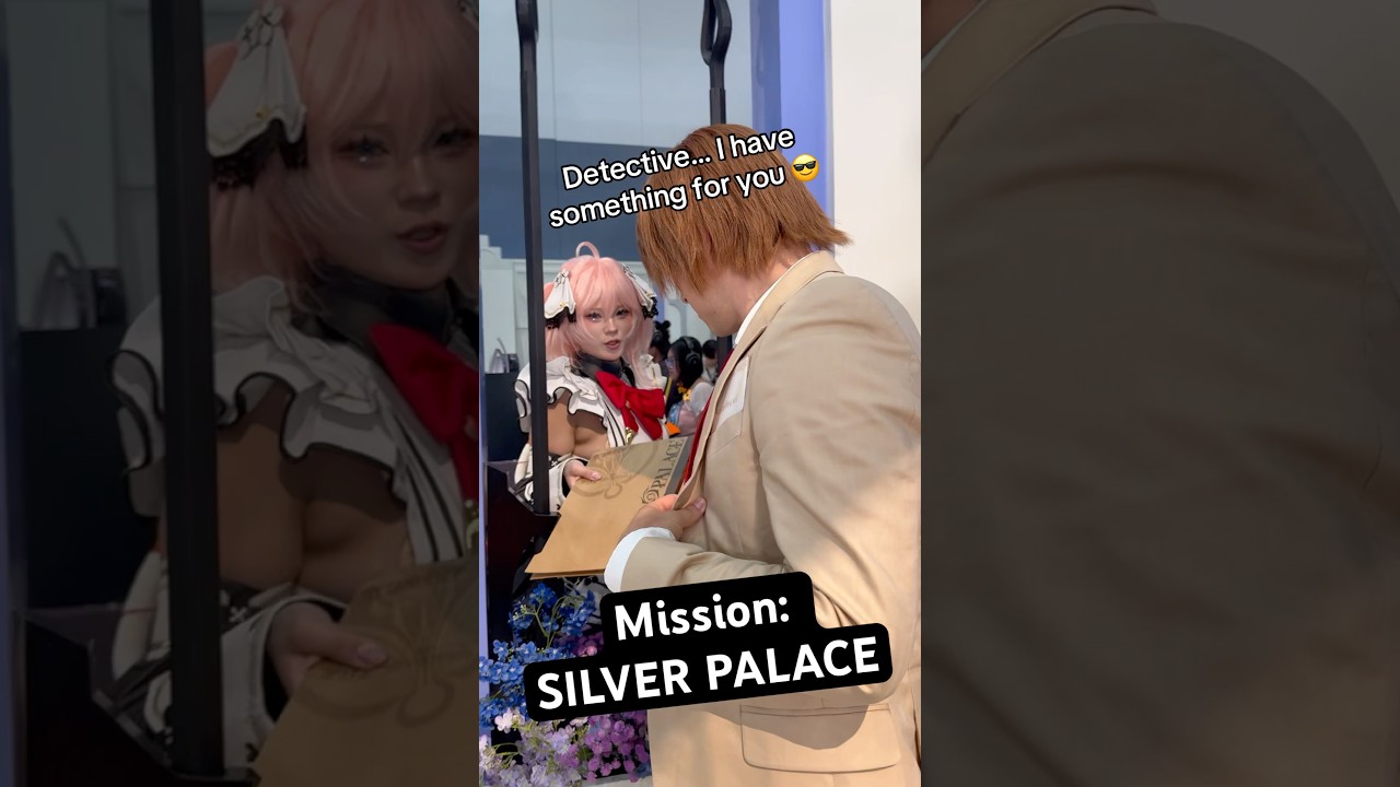 Case Closed at the Silver Palace Booth!! Nice work at Anime Expo, Detective!! #SilverPalace #AX2026