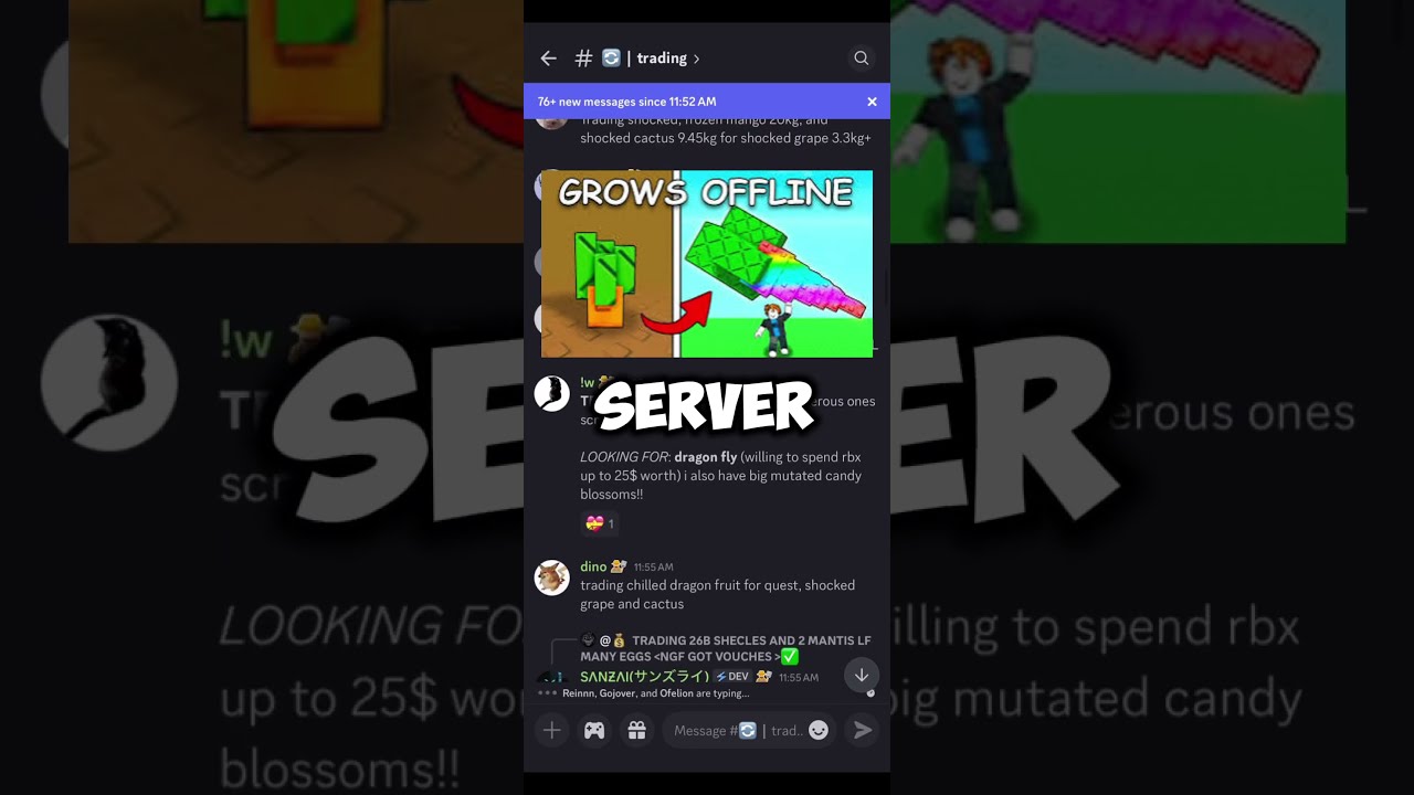 Best Grow A Garden Discord Server Roblox Growagarden Fyp