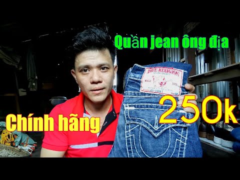 Quần jean ông địa chính hãng - 250k | quần jean nữ hãng nào đẹp