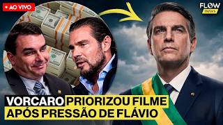 VAZAMENTOS DE MENSAGENS EXPÕE VORCARO E FLÁVIO BOLSONARO - Flow News #049