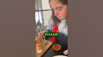 Her First Wasabi Taste Went Hilariously Wrong!