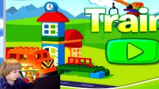 Lego Duplo Train Game With Ger