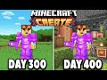 I survived 400 days with the create mod in hardcore minecraft