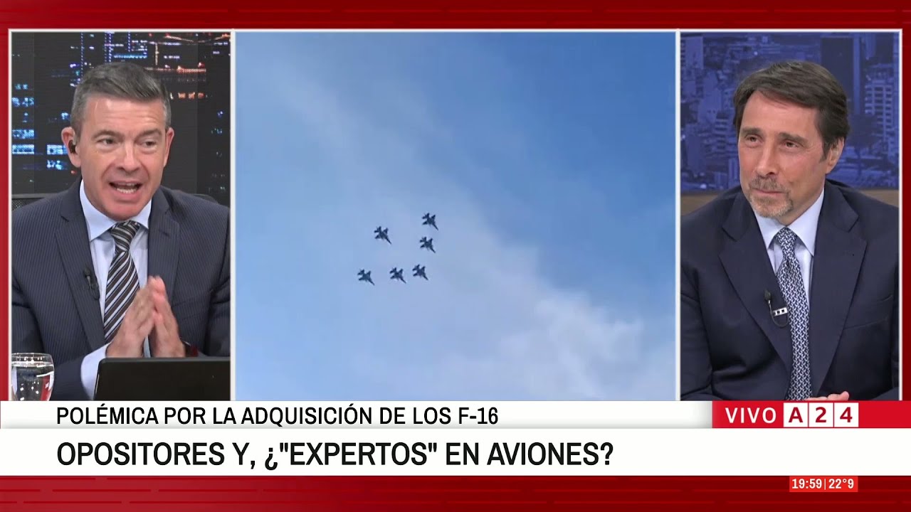 🔴POLÉMICA POR LA ADQUISICIÓN DE LOS F-16: EL PASE ENTRE FEINMANN Y ROSSI
