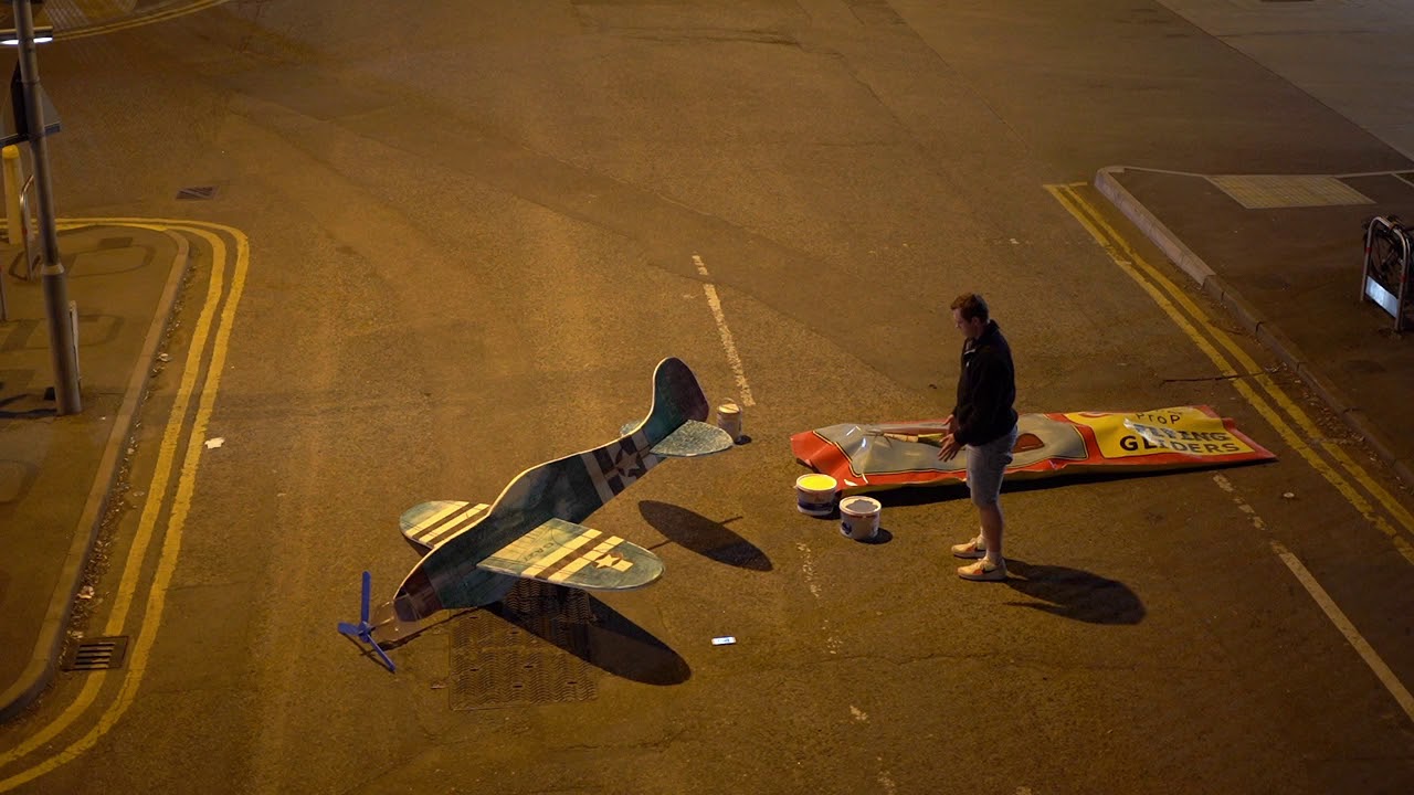 "Toy Glider" Installation video YouTube