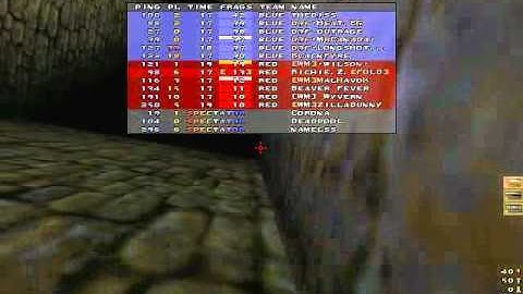 Quake Team Fortress (QWTF) - January 5, 2001 Pickup Match I, pt. 1