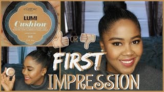 First Impression ♡ |  L'OREAL True Match Lumi Cushion Foundation