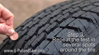 How-To: Check Your Tires (Pontiac, MI) U Pull Pontiac Mi